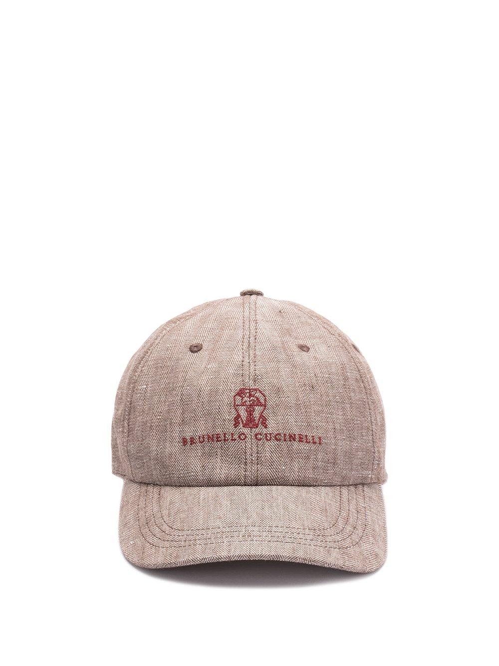 Brunello Cucinelli Logo Baseball Cap