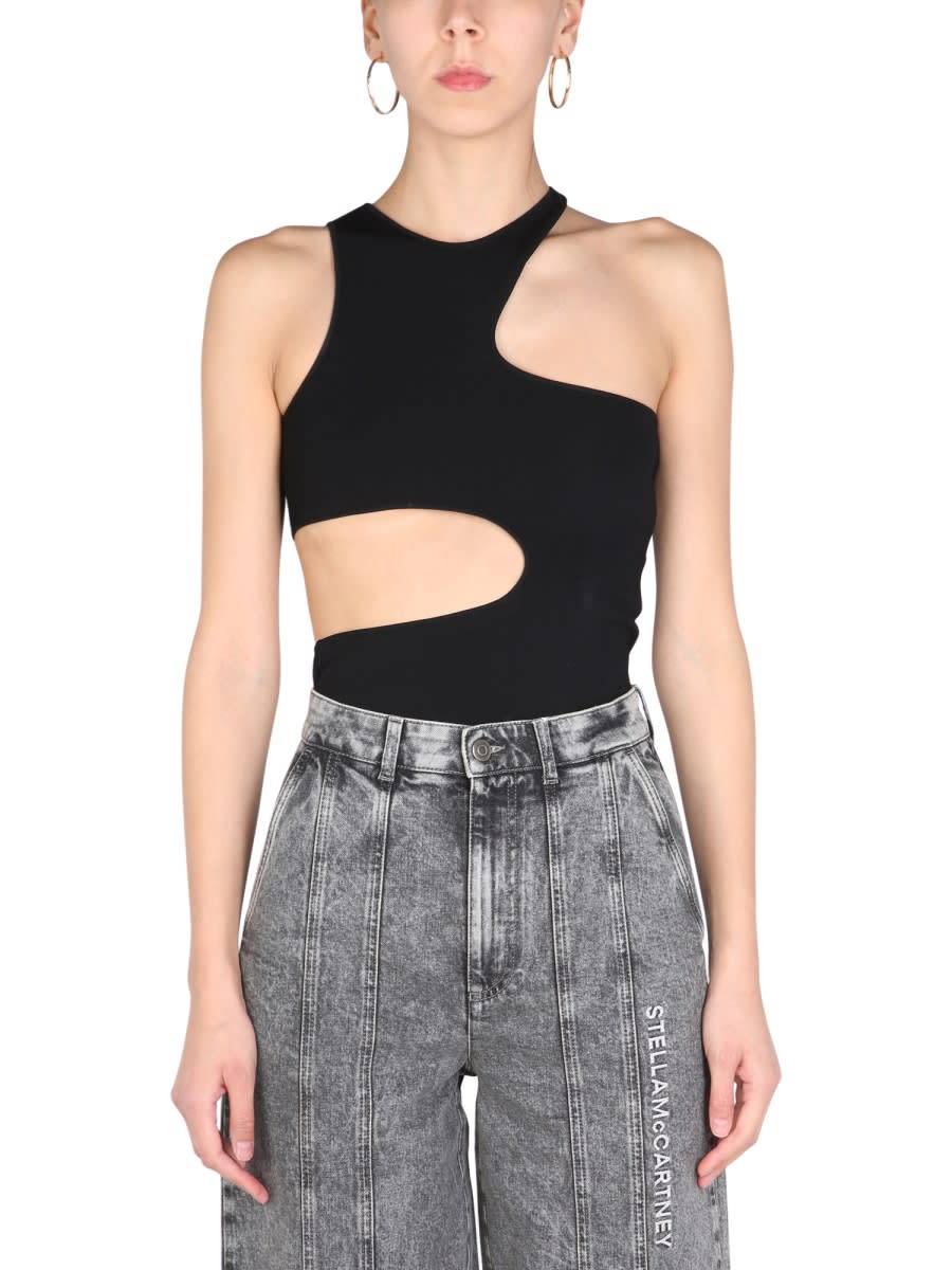 Stella McCartney Compact Top With Cut Out Details