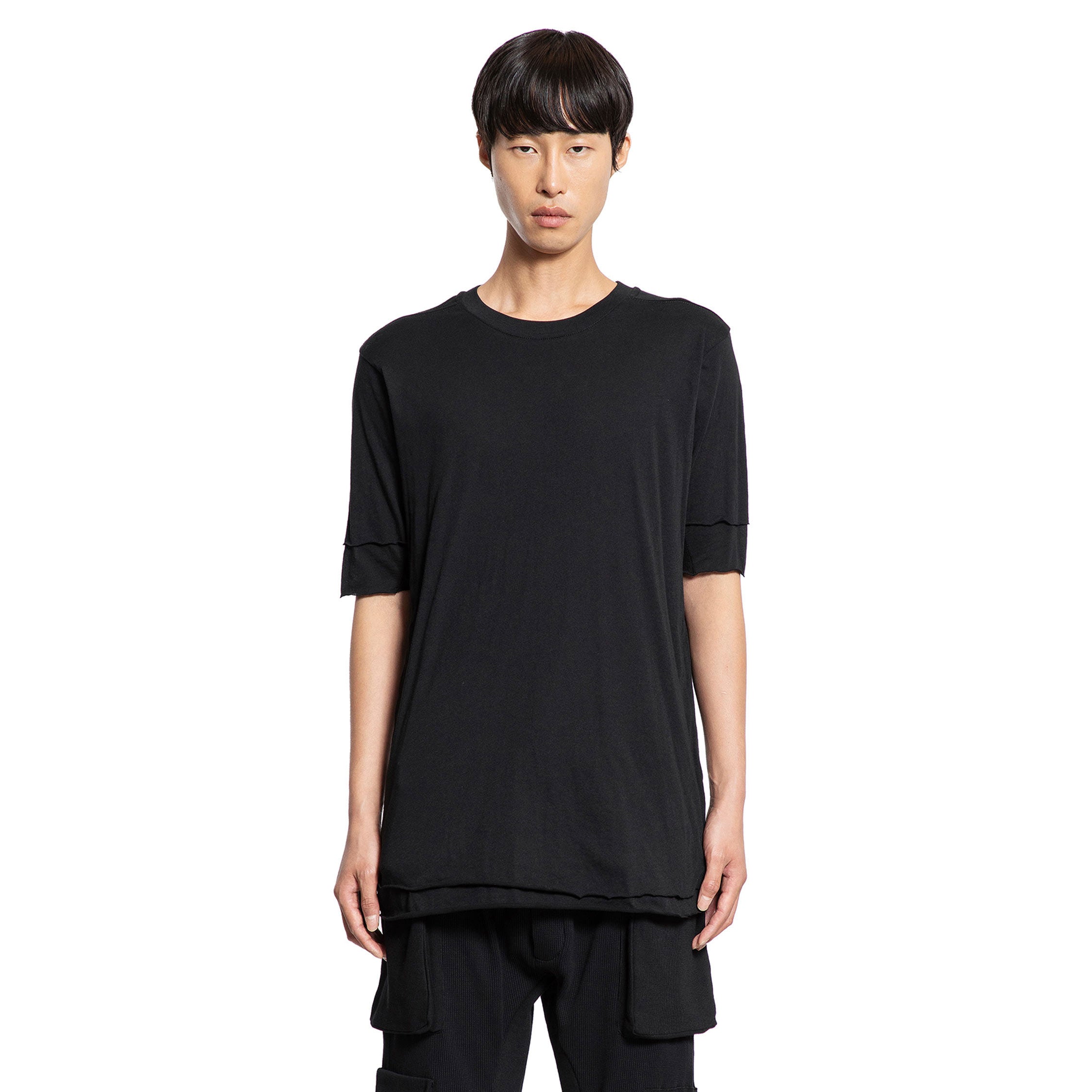 Layered Cotton Jersey T-Shirt