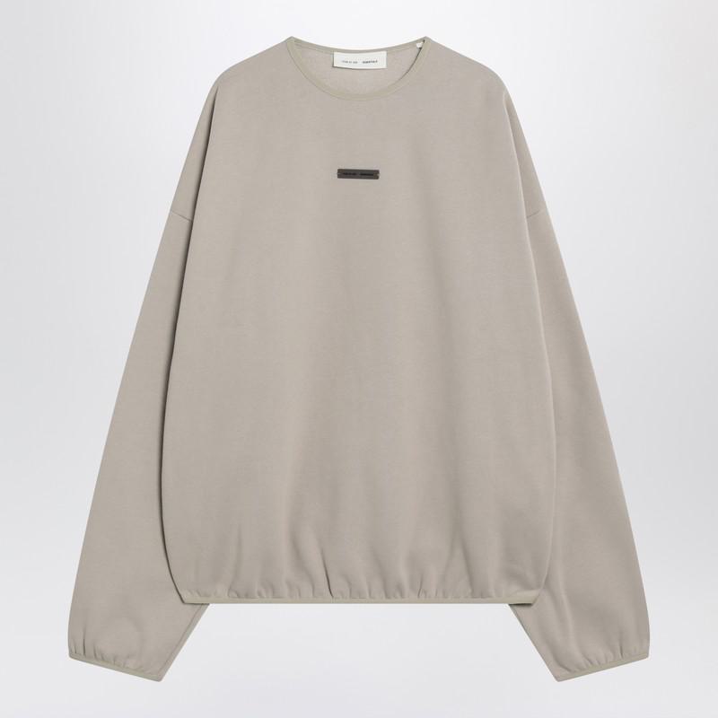 Fear Of God Essential Greige Brushed Sweatshirt
