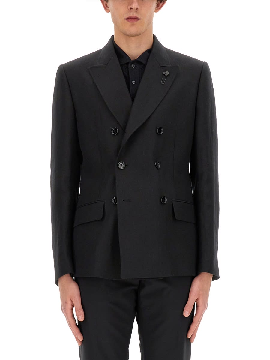 Lardini Double-breasted Jacket