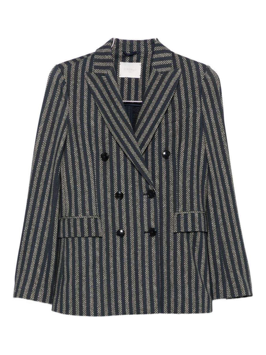 Circolo 1901 Cotton Double-Breasted Jacket
