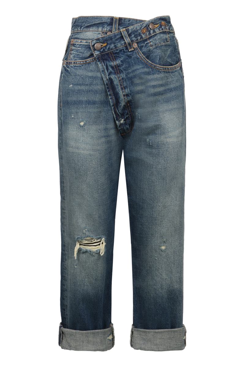 R13 Cropped Jeans