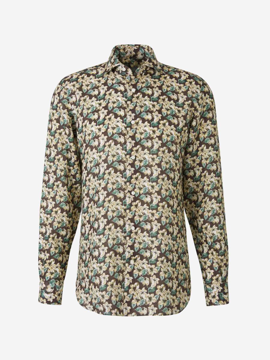 Vincenzo Di Ruggiero Floral Motif Shirt