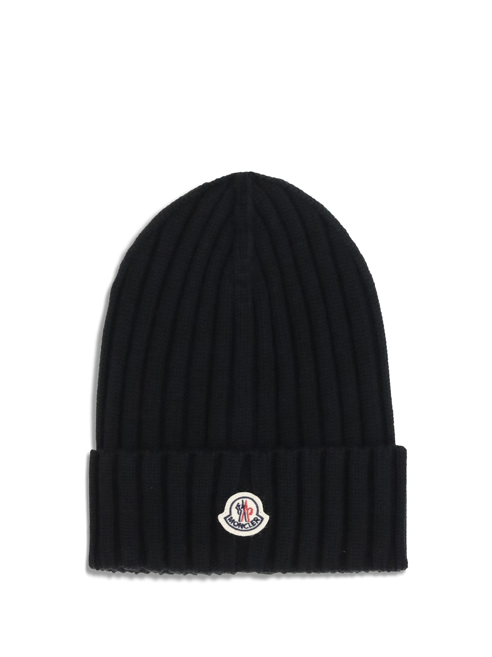 Moncler Wool Beanie Hat