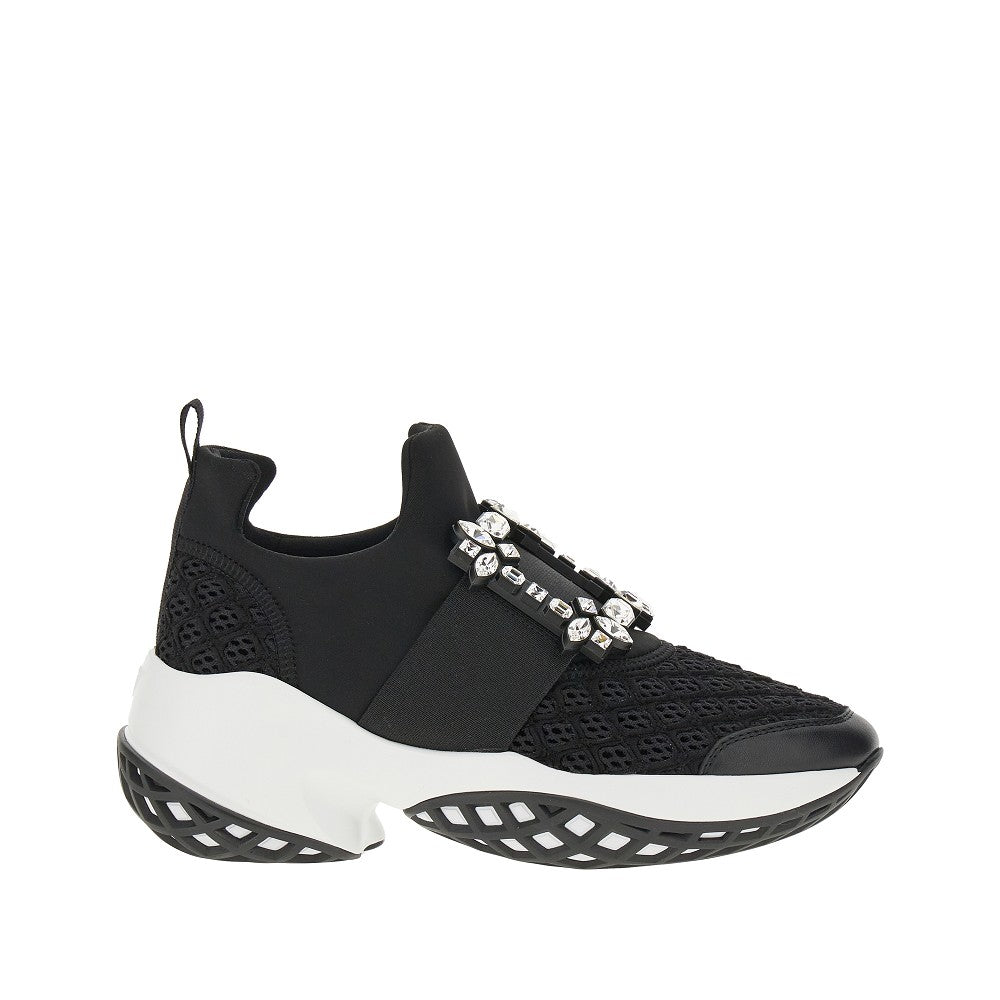 ROGER VIVIER Viv' Run fabric sneakers Woman