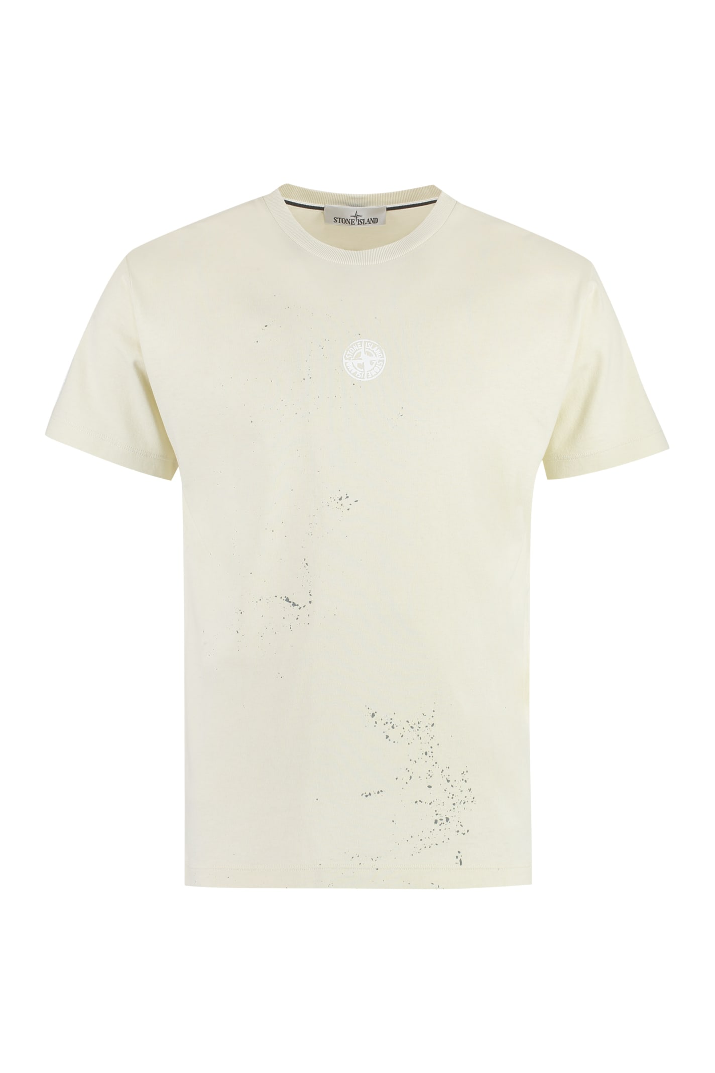 Stone Island Cotton Crewneck T-shirt