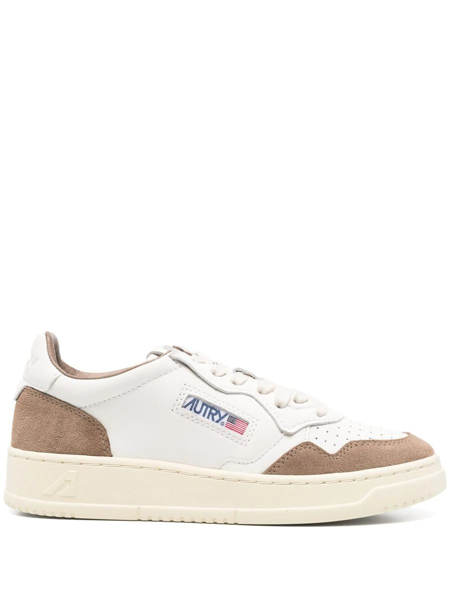 Autry Medalist Low Woman Goat/Suede Shoes