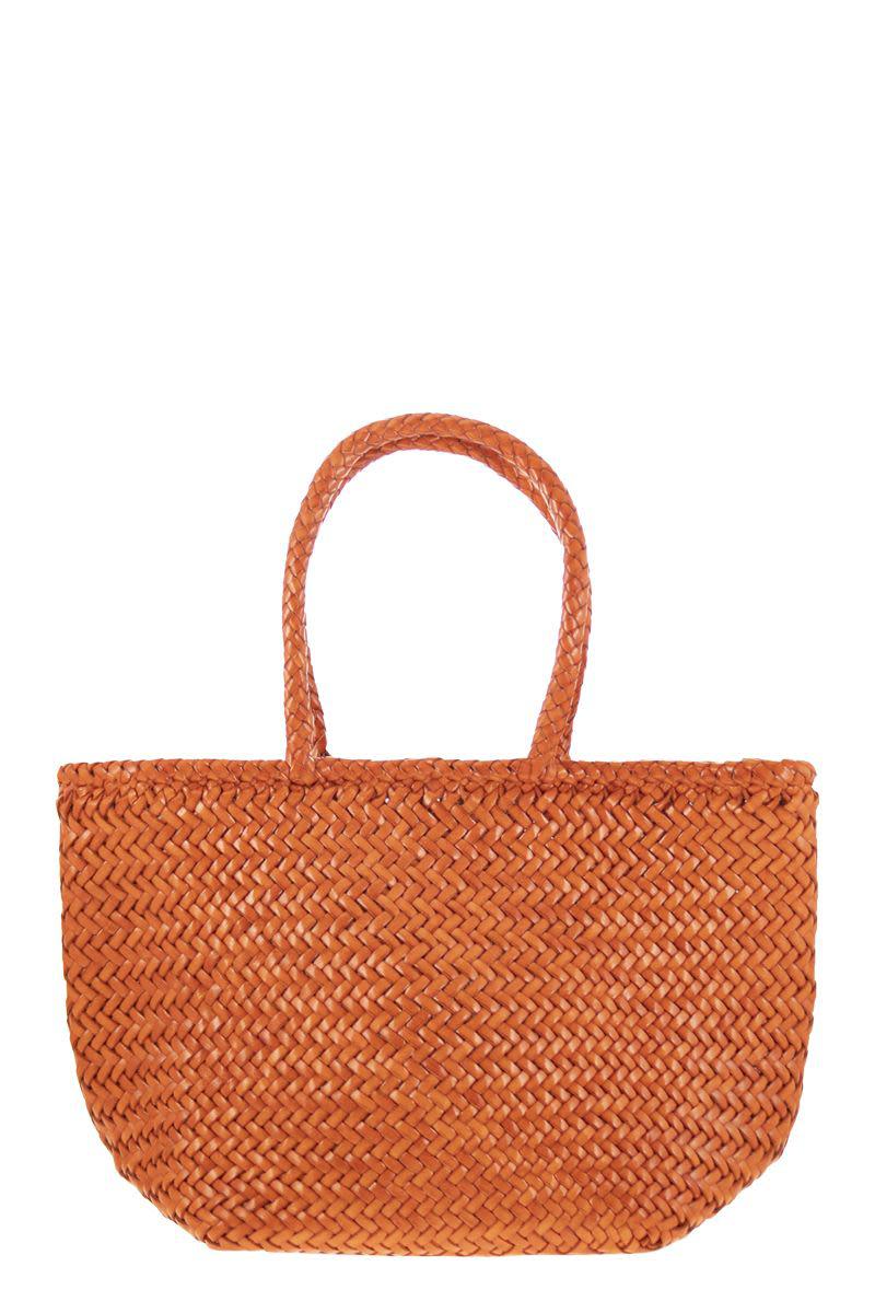 Dragon Diffusion Grace Basket Small - Woven Leather Bag