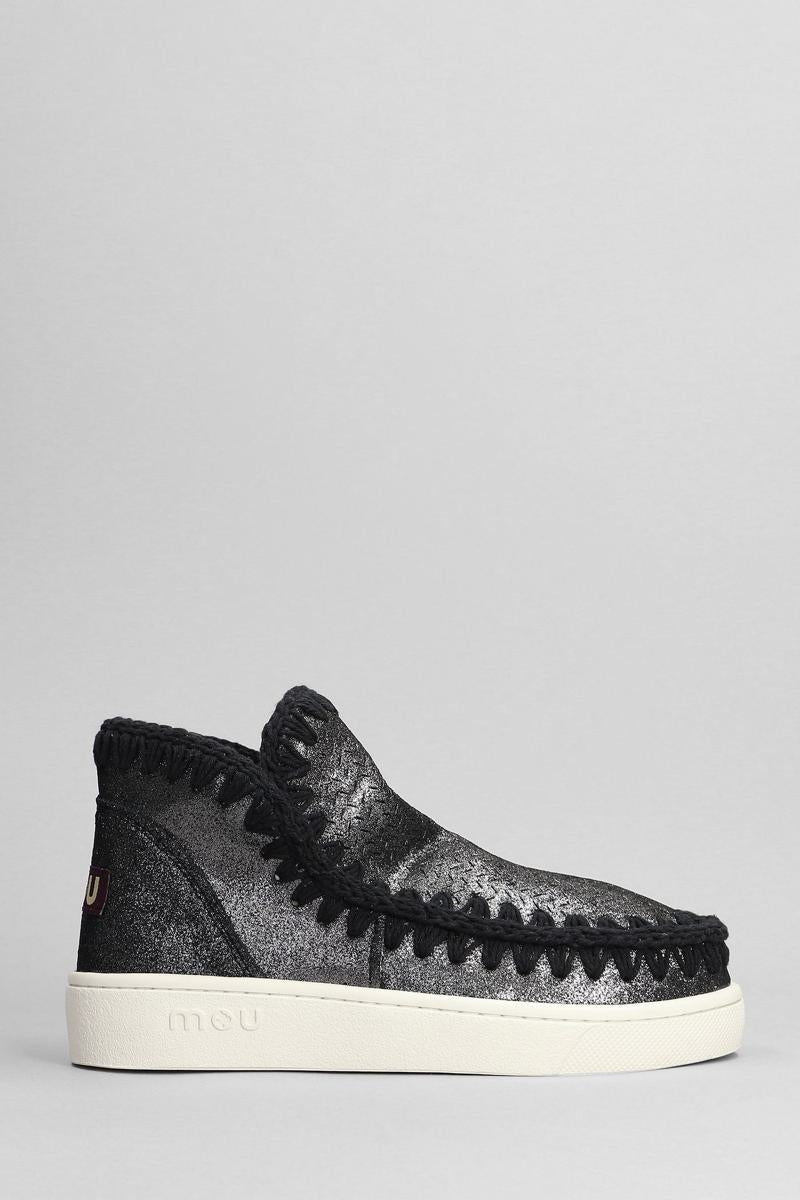Mou Eskimo Sneaker Low Heels Ankle Boots