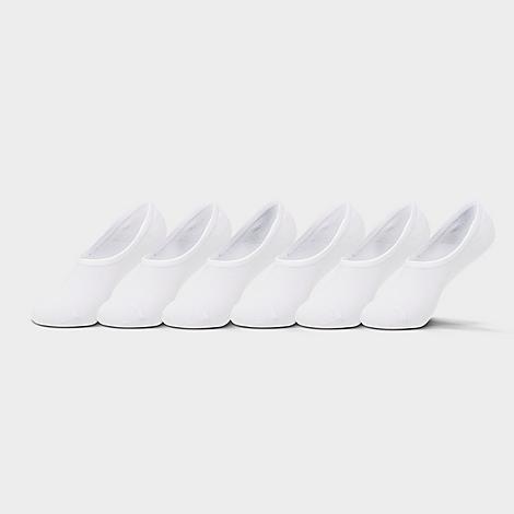Sonneti Women's Footie Socks (6-Pack) in White Size: Medium