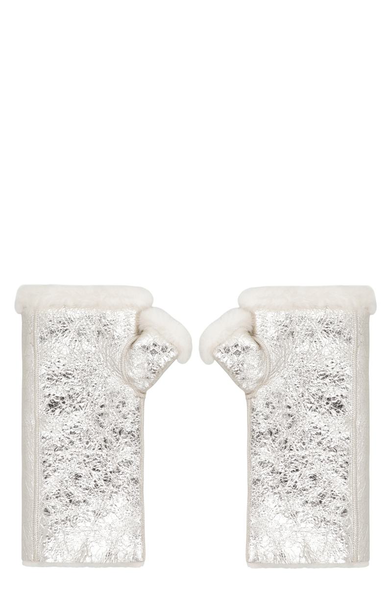 Yves Salomon Leather Gloves