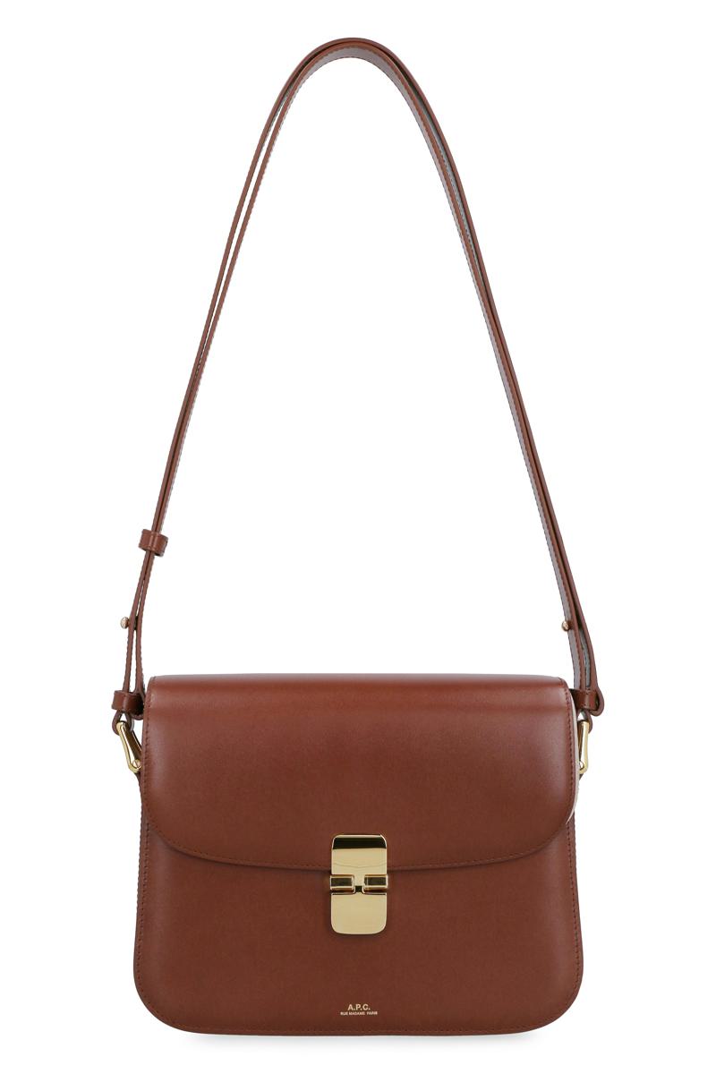 A. P.C. Grace Leather Crossbody Bag