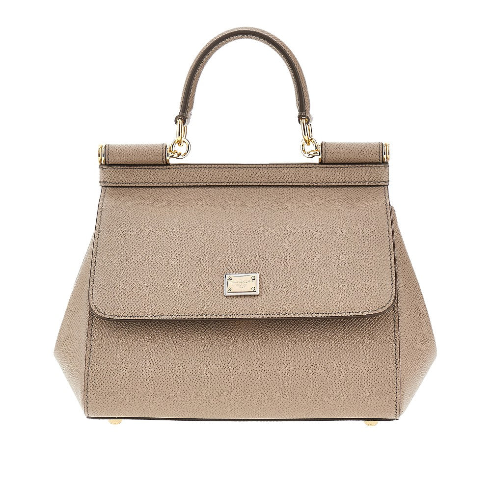 DOLCE & GABBANA Dauphine 皮革中号Sicily 女包
