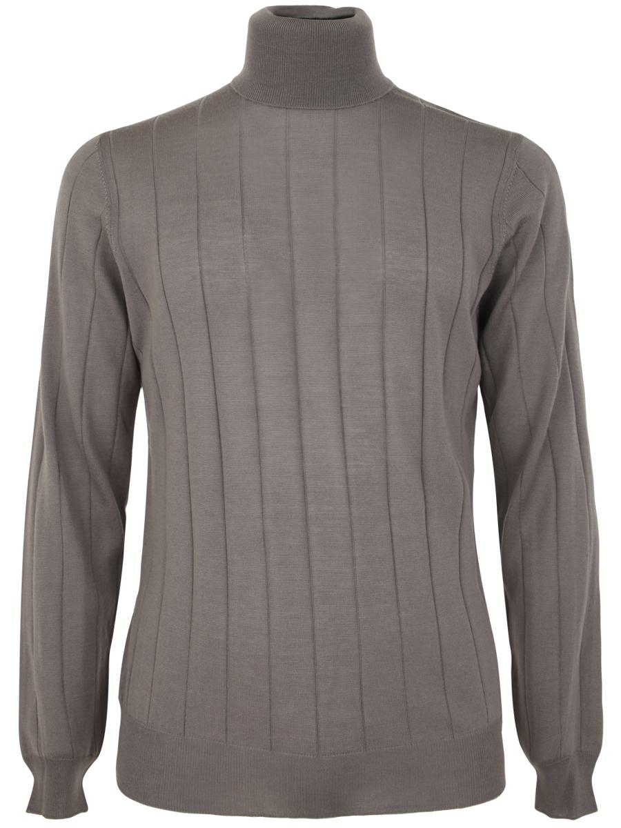 Filippo De Laurentiis Royal Merino Long Sleeves Turtle Neck Sweater Clothing