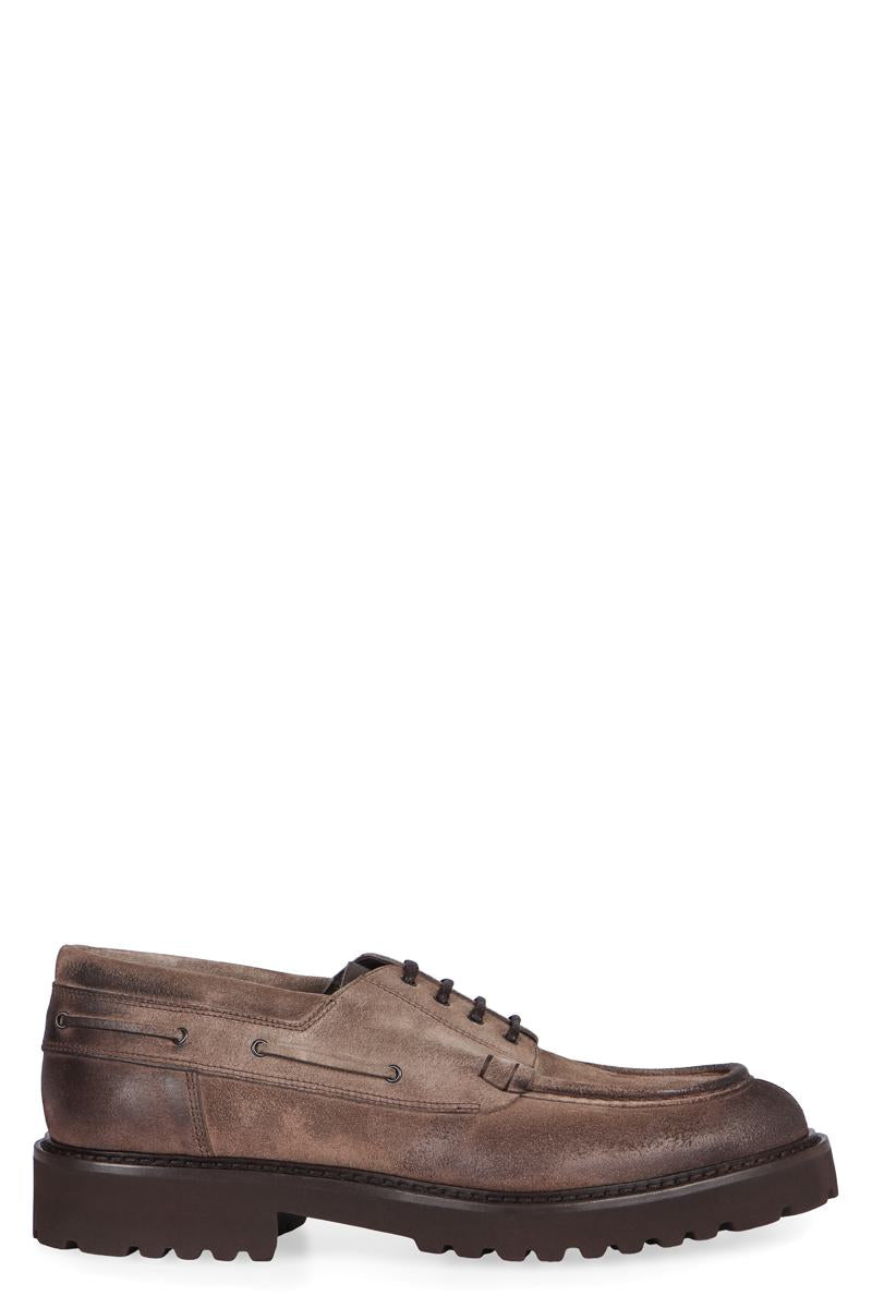 Doucal's Leather Lace-Up Shoes
