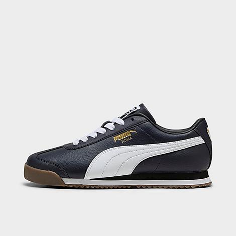 PUMA Men's Roma 24 Casual Shoes in New Navy/Puma White Size: 8.0