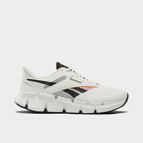 Reebok Men's Zig Dynamica 5 Running Shoes in Chalk/Grey/Black Size: 11.5