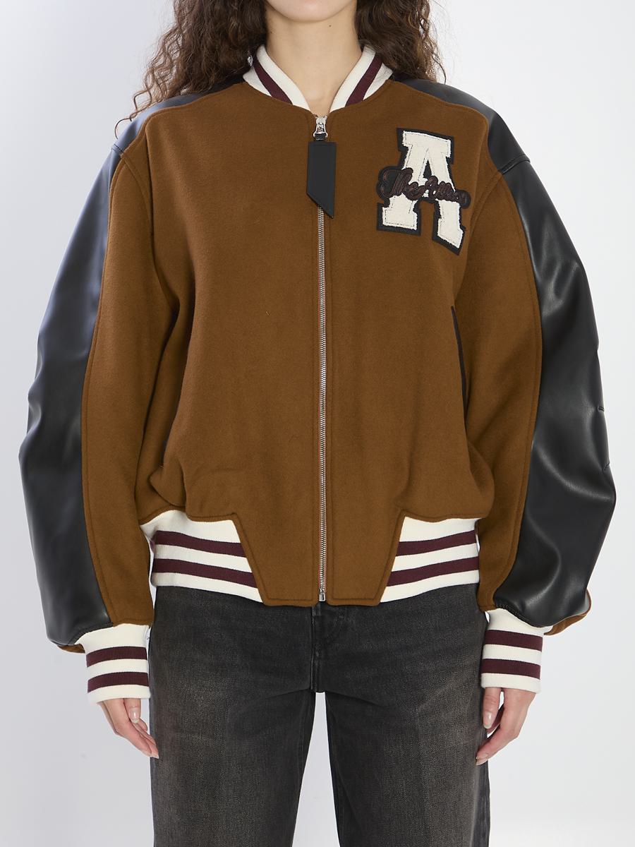 Camel Bomber Jacket