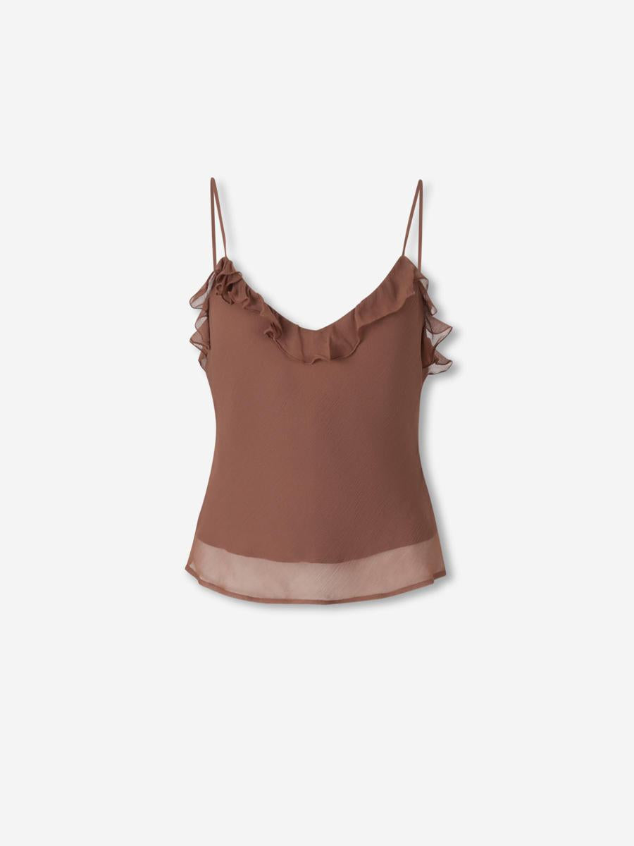 Staud Ruffle Top