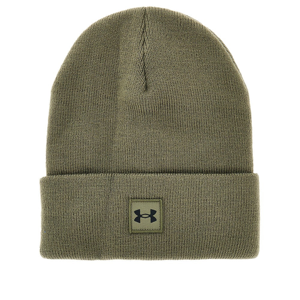 Under Armour 男士针织logo贴布帽