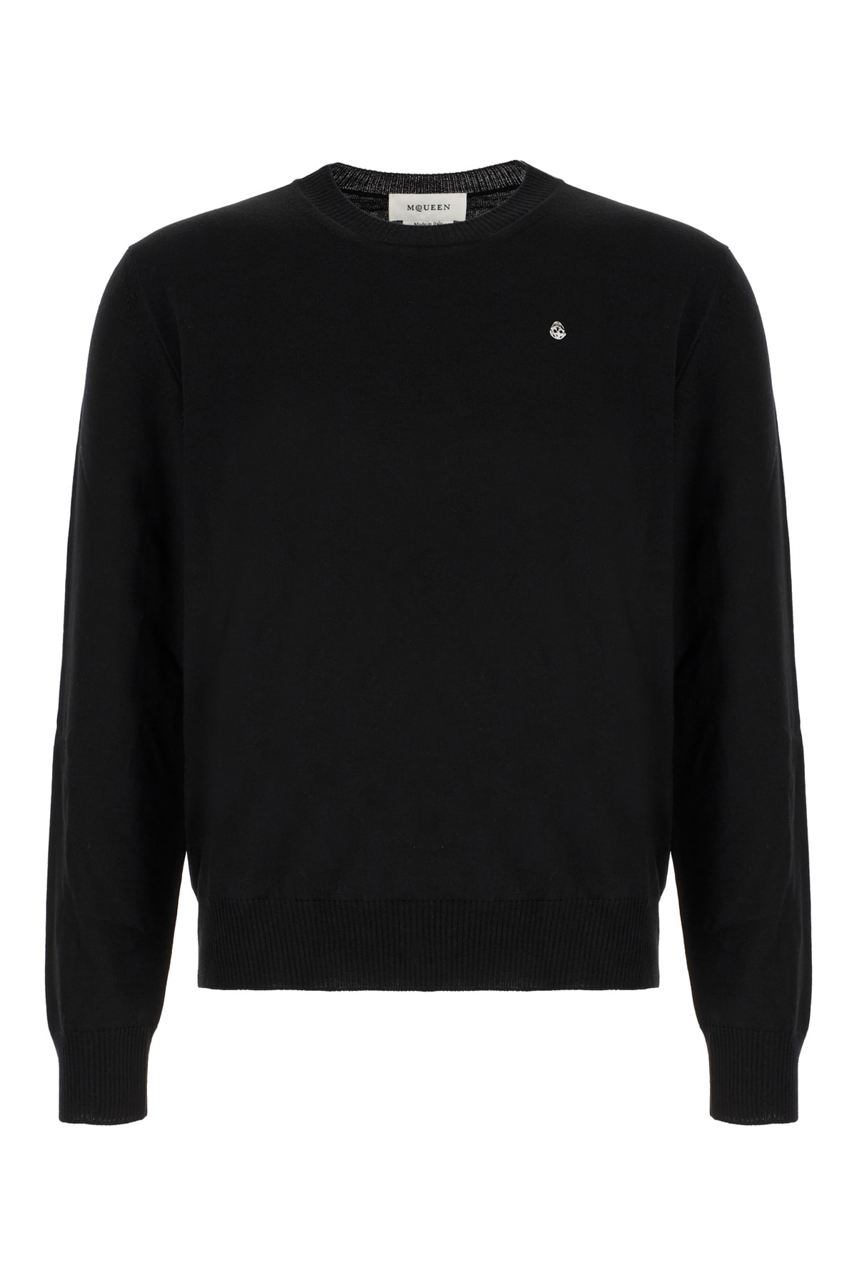Alexander McQueen Black Wool Sweater