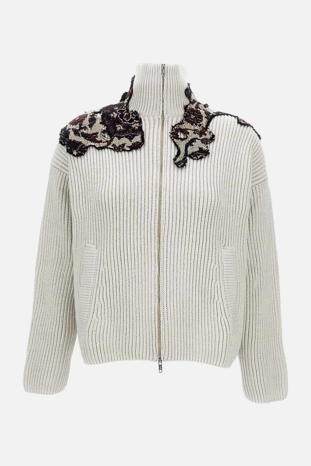 Durazzi Milano Knitted Bomber Jacket