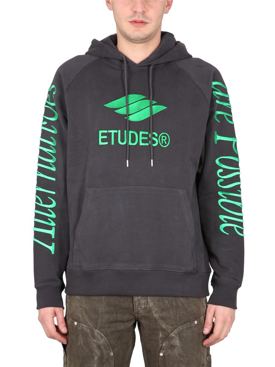 Études Sweatshirt With Logo Embroidery