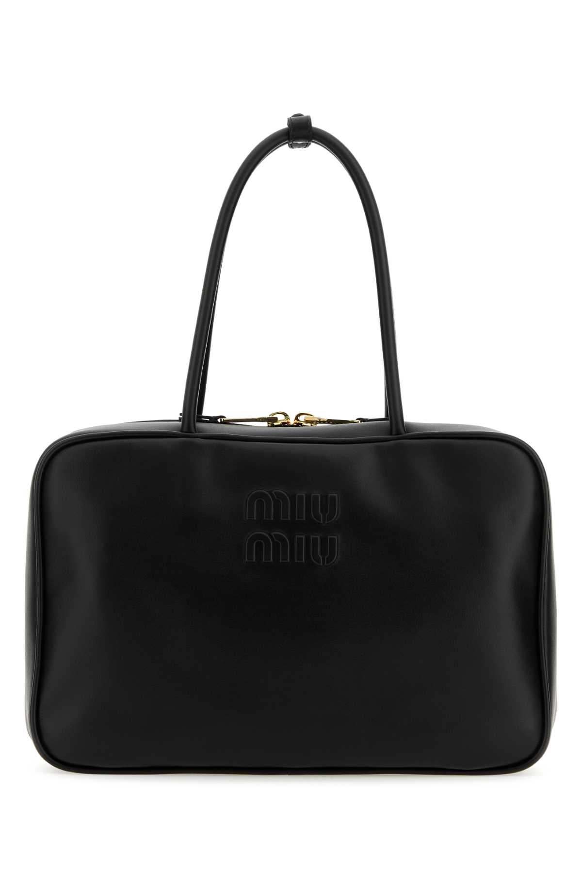 Miu Miu Black Leather Handbag