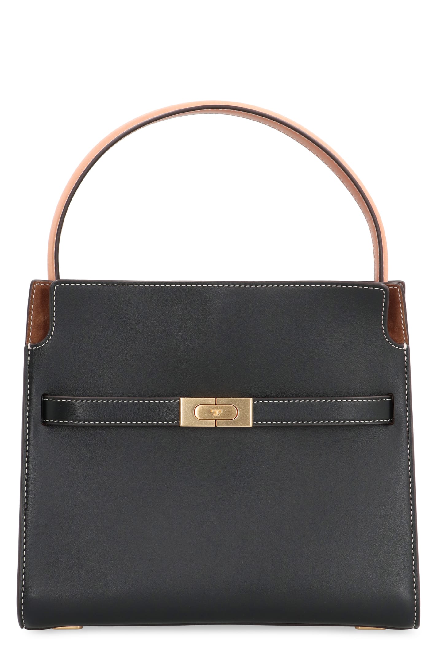 Tory Burch Double Lee Radziwill Leather Handbag