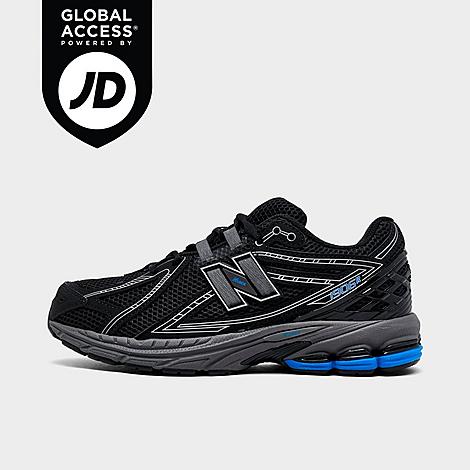New Balance Big Kids 1906R Casual Shoes in Black/Castlerock/Silver Metallic Size: 3.5