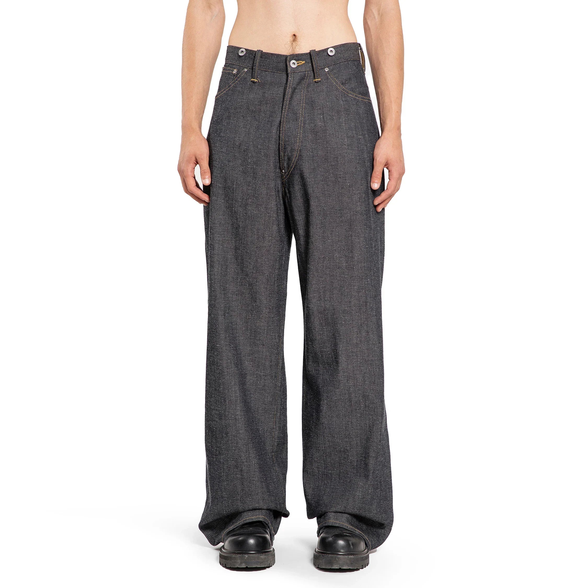 TAIGA TAKAHASHI JEANS BLU DA UOMO