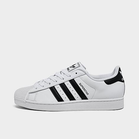 adidas Men's Originals Superstar II Casual Shoes in White/Black/White Size: 7