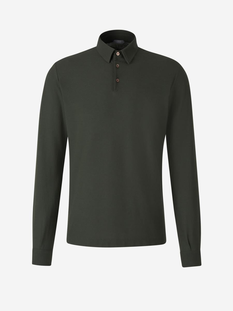 Zanone Plain Cotton Polo