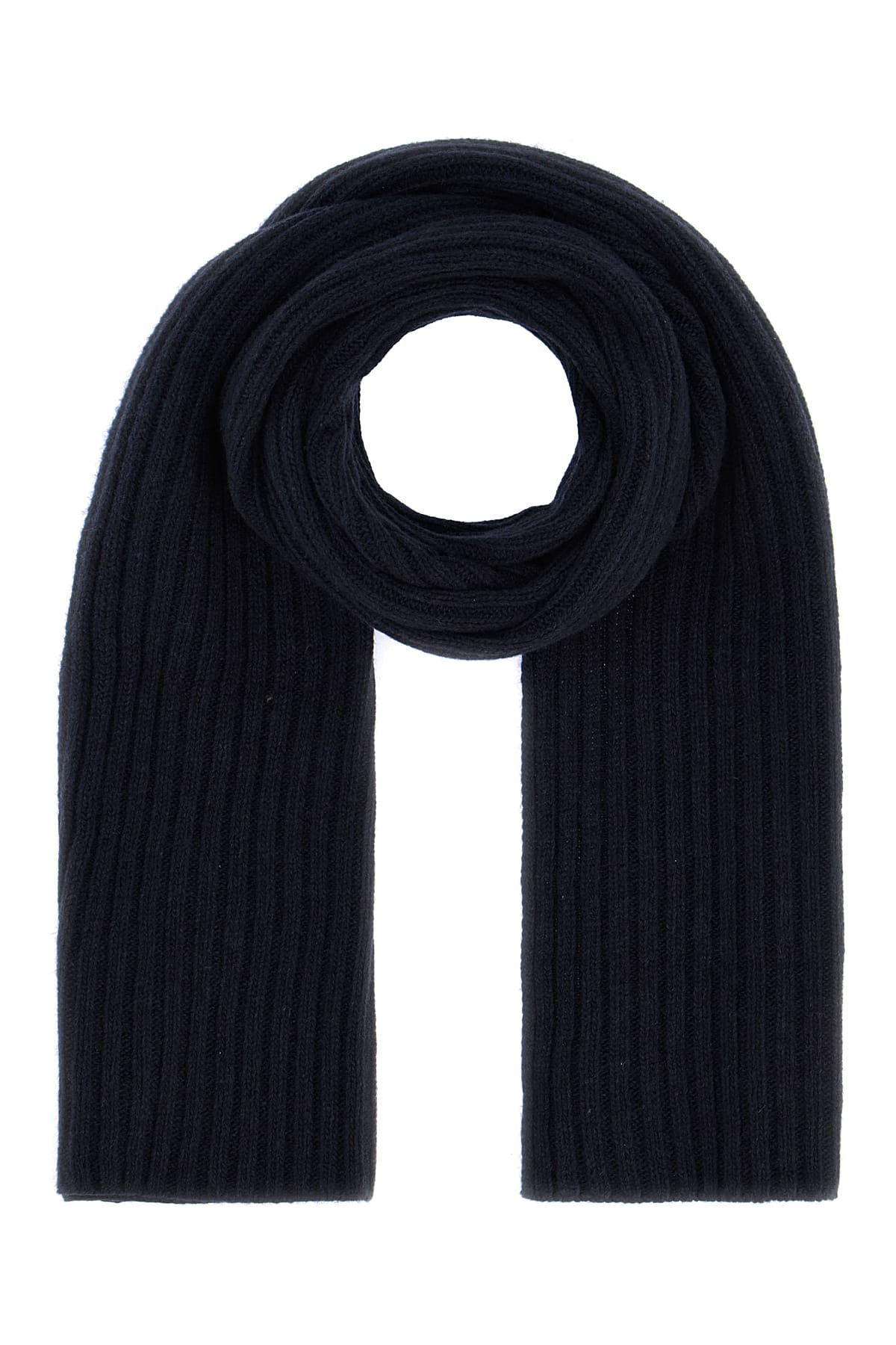 Peuterey Midnight Blue Nylon Blend Scarf