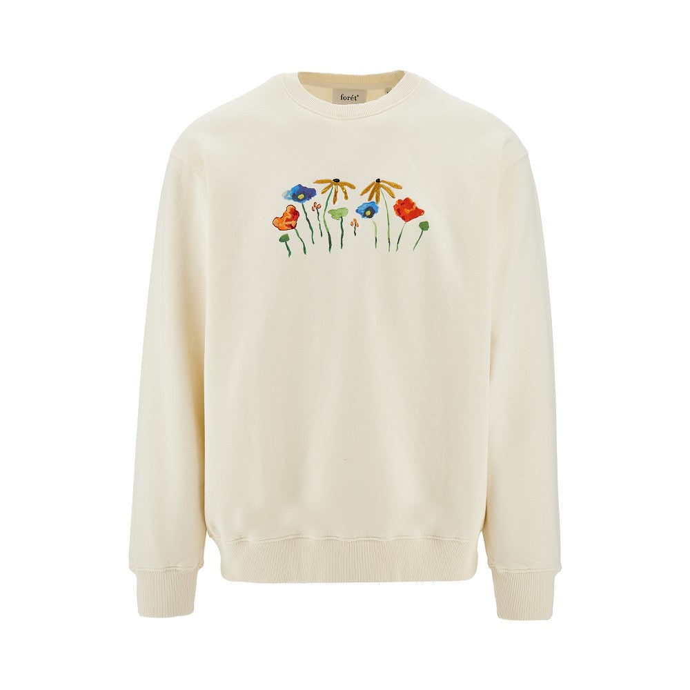 FORET 'Botanic' crewneck sweatshirt Man
