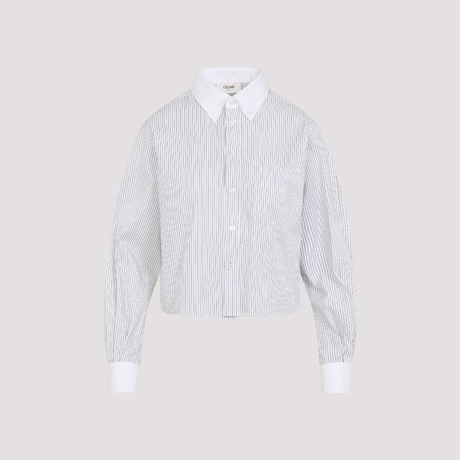 Celine Cropped Shirt