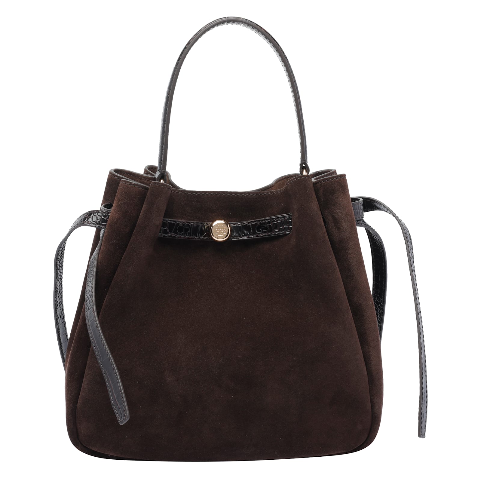 Tory Burch Romy Suede Bucket Bag