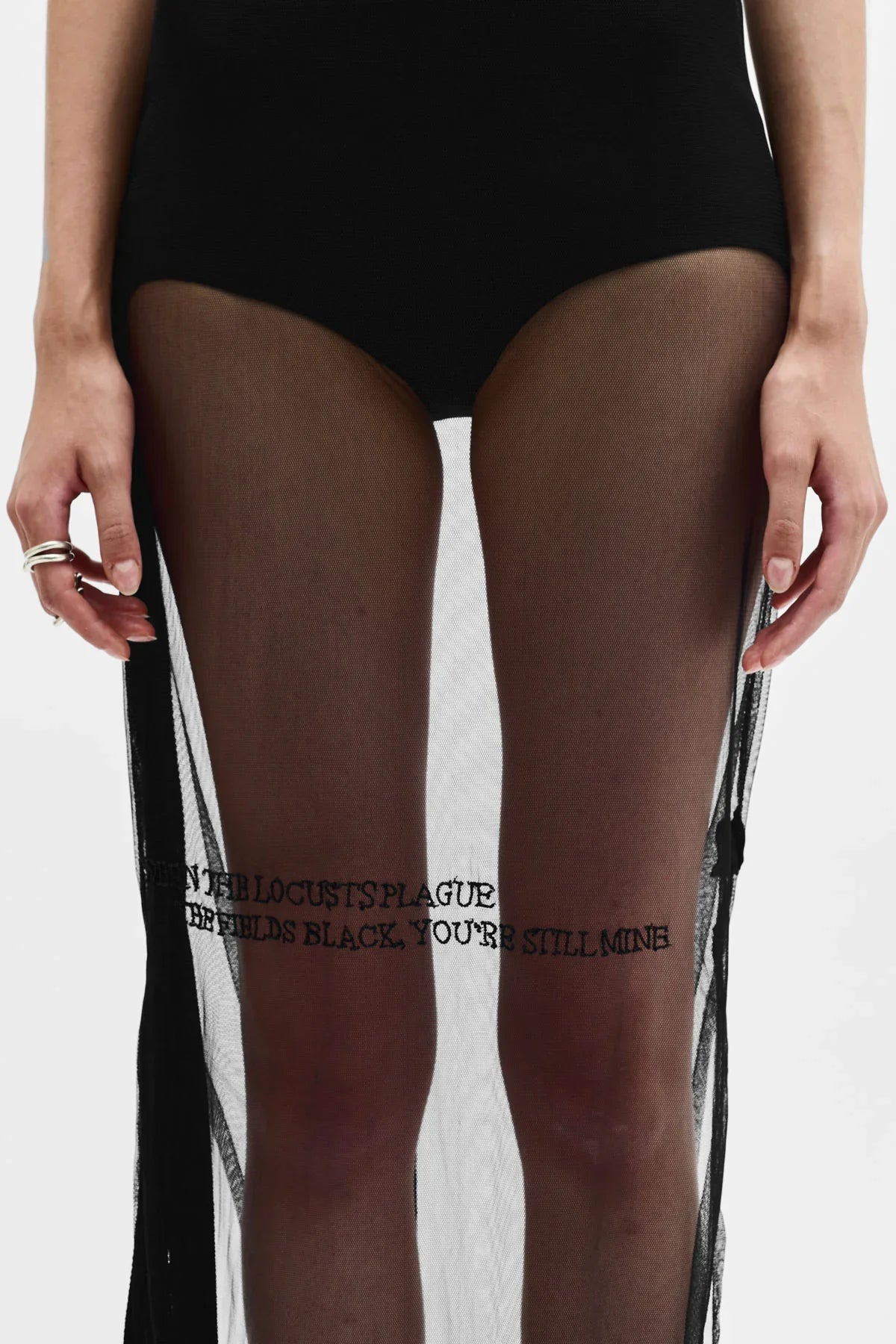 Seda Sleeveless ''till The End'' Tulle Dress
