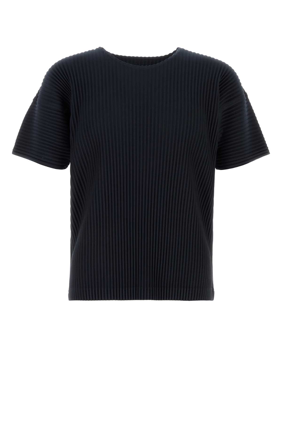 Homme Plissé Issey Miyake Midnight Blue Polyester T-shirt