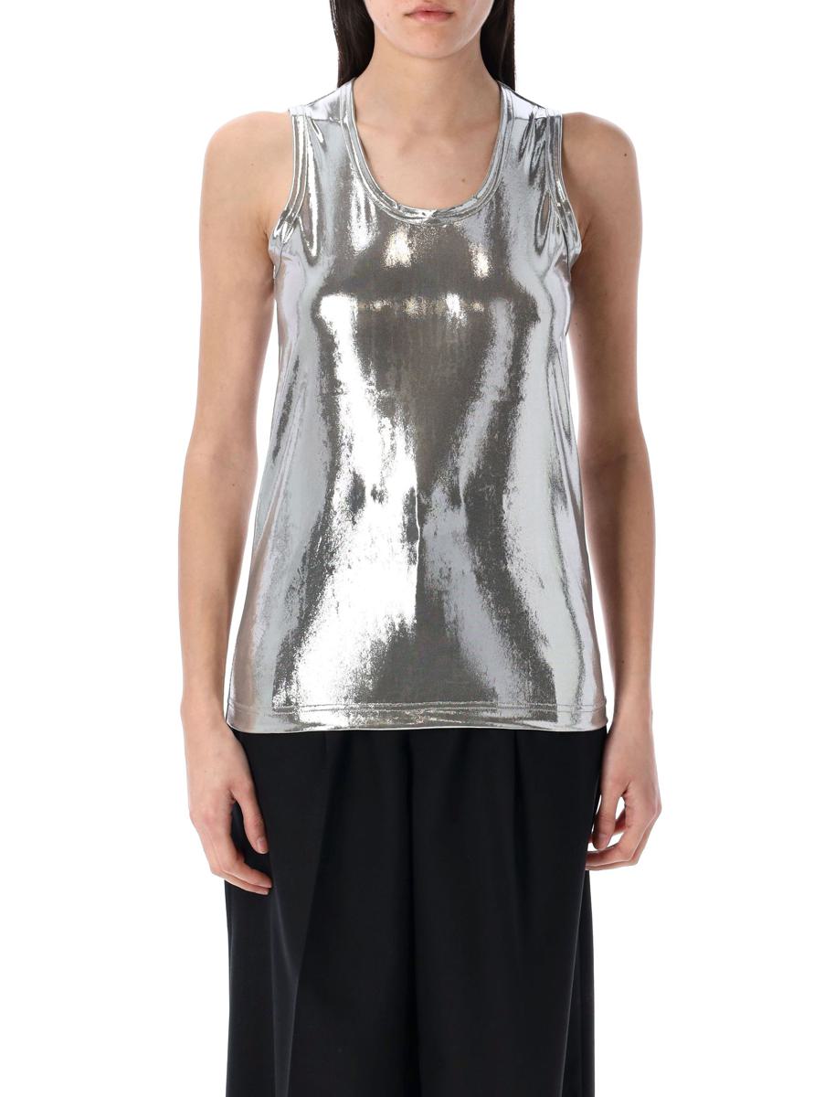 Junya Watanabe Metallic-Finish Tank Top