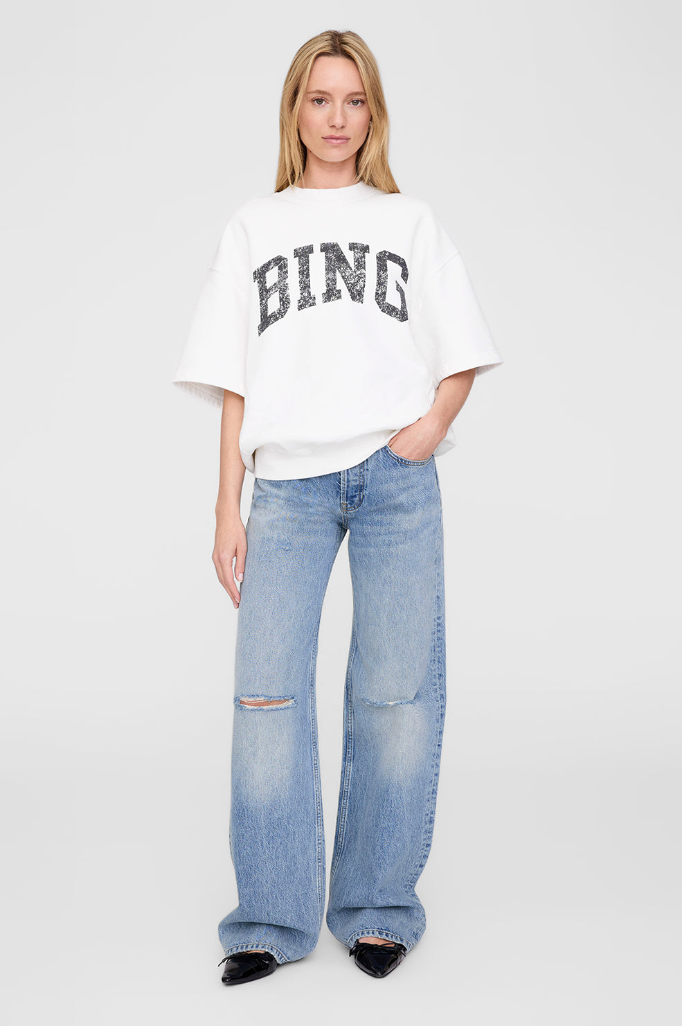 Jay Sweatshirt Bing - Off White