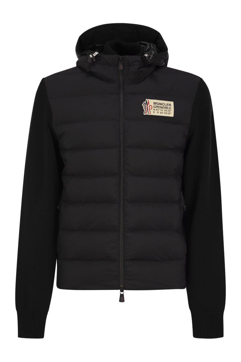 Moncler Grenoble Padded Sweatshirt With Zip