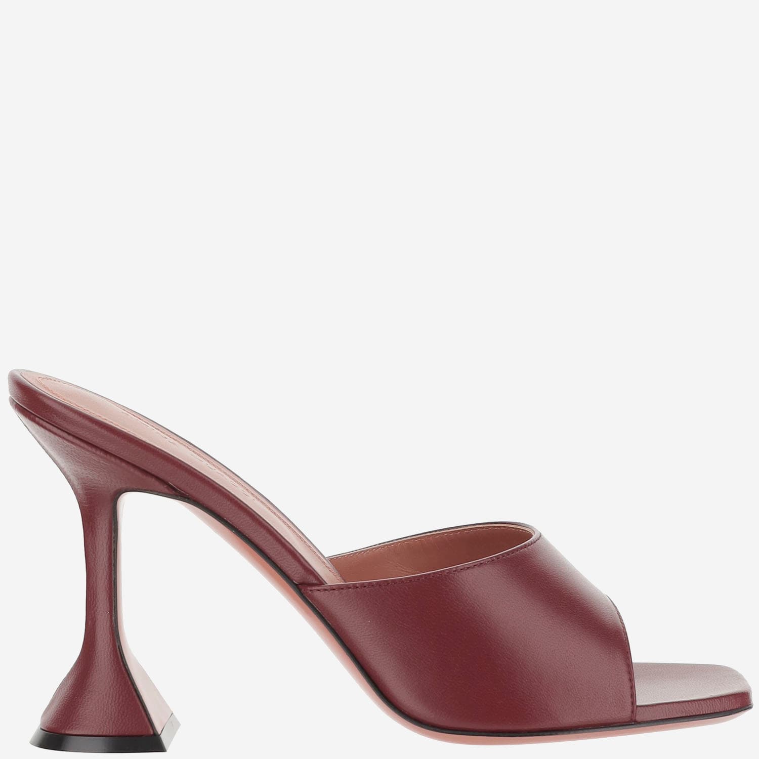 Amina Muaddi Lupita Leather Sandals