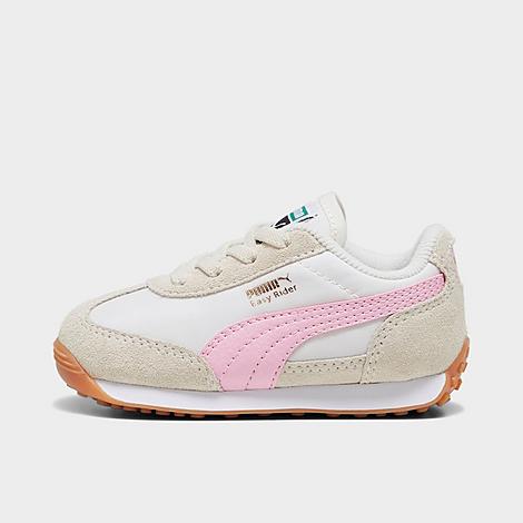 PUMA Kids Toddler Easy Rider Vintage Casual Shoes in Sugared Almond/Pink Lilac Size: 4.0