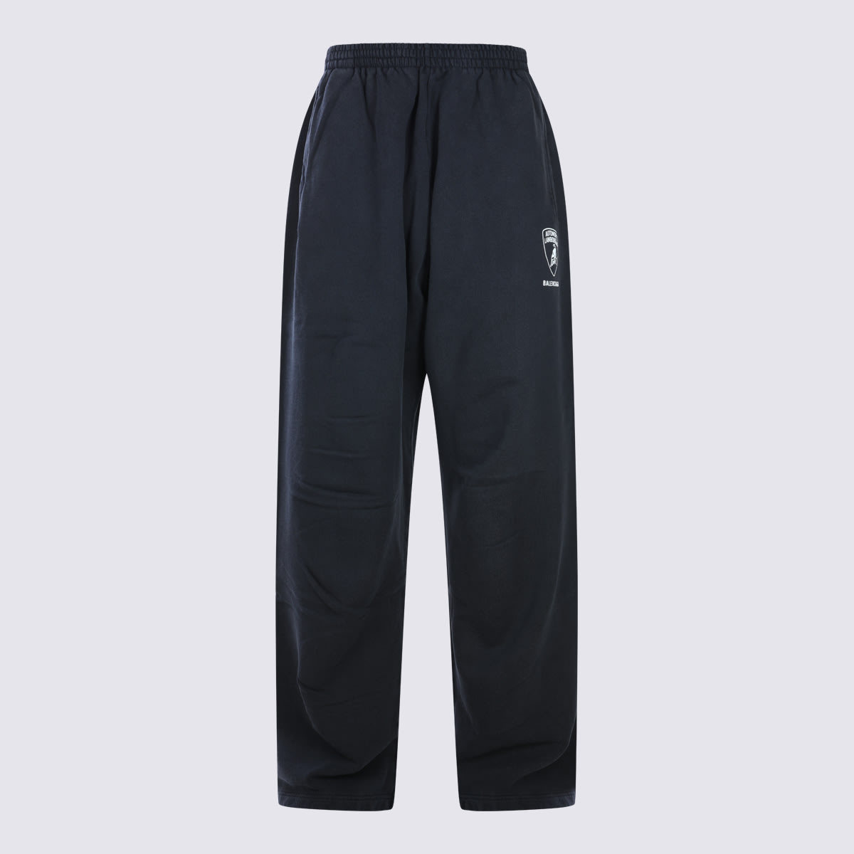Balenciaga Black Cotton Lamborghini Pants