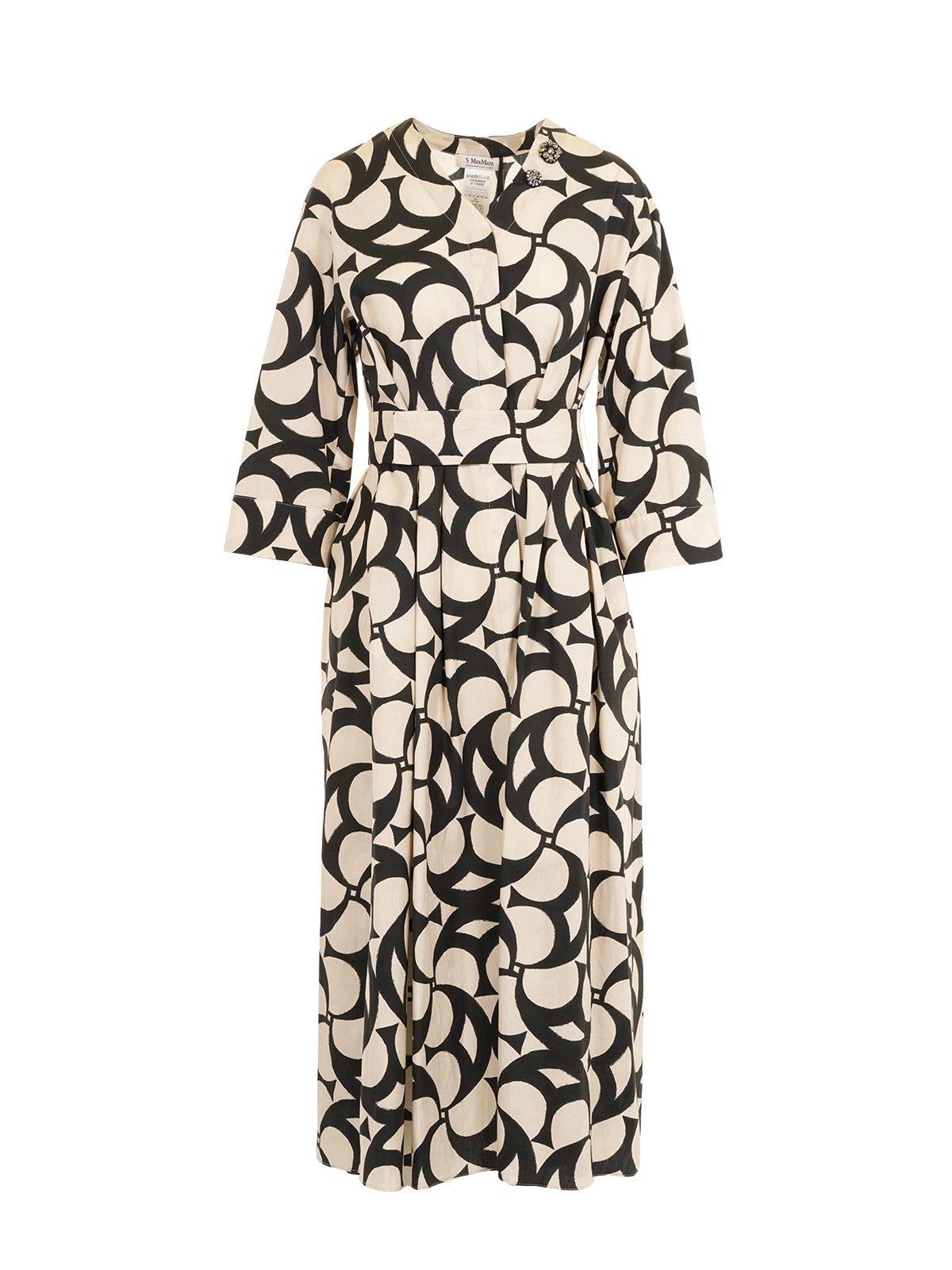 'S Max Mara Alice All-over Patterned Dress