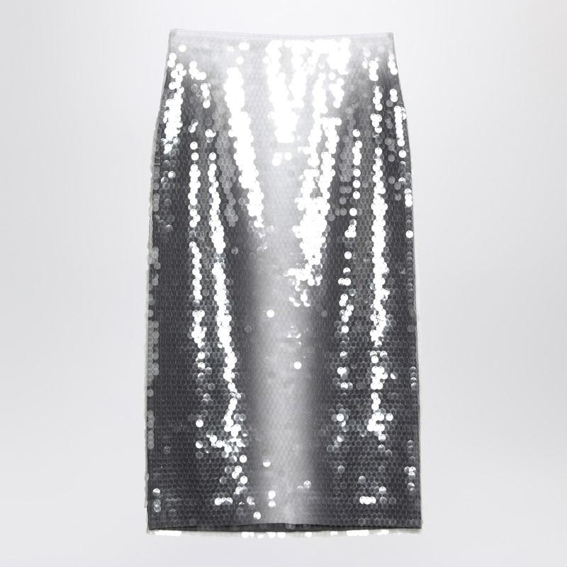 Sportmax Gradient Sequin Pencil Skirt