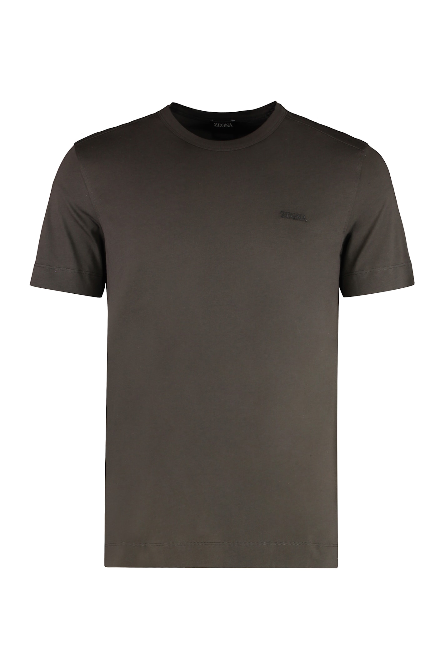 Zegna Cotton Crew-neck T-shirt