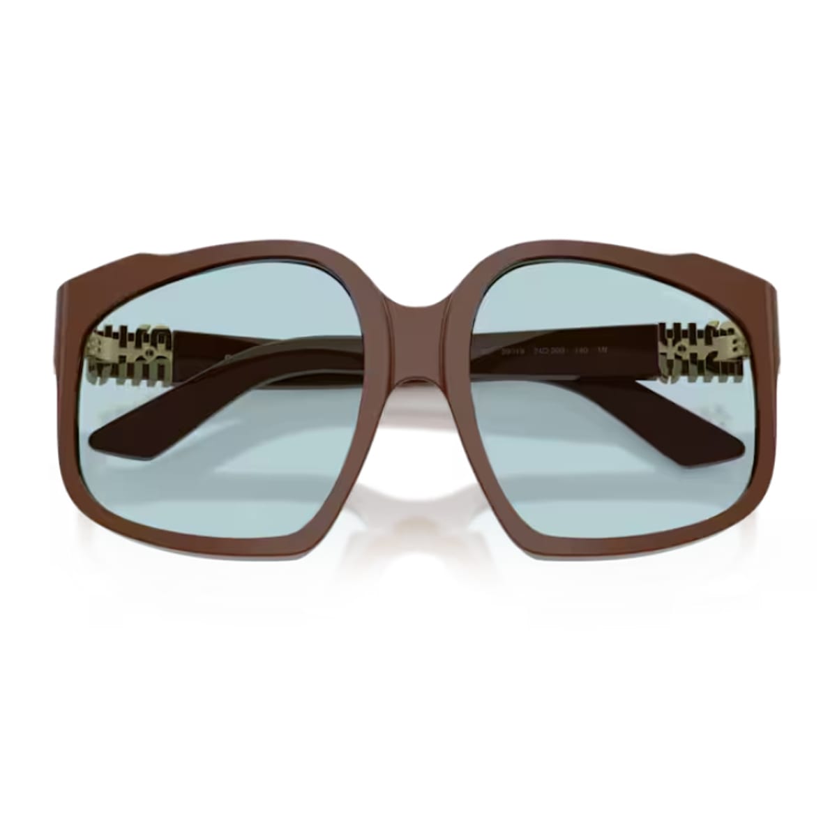 Miu Miu 0mu A07s Ombre 24d20r Cioccolato Sunglasses